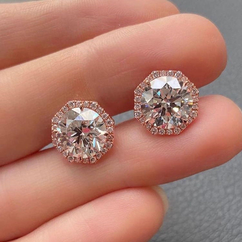 Delicate Artisan Gold Earring