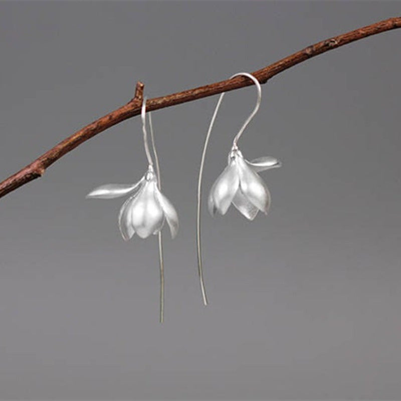 Beautiful Silver Earring with Unique Style