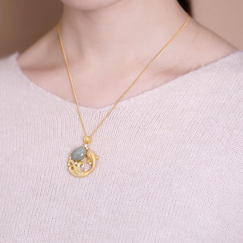 Vintage Handmade Gold Pendant