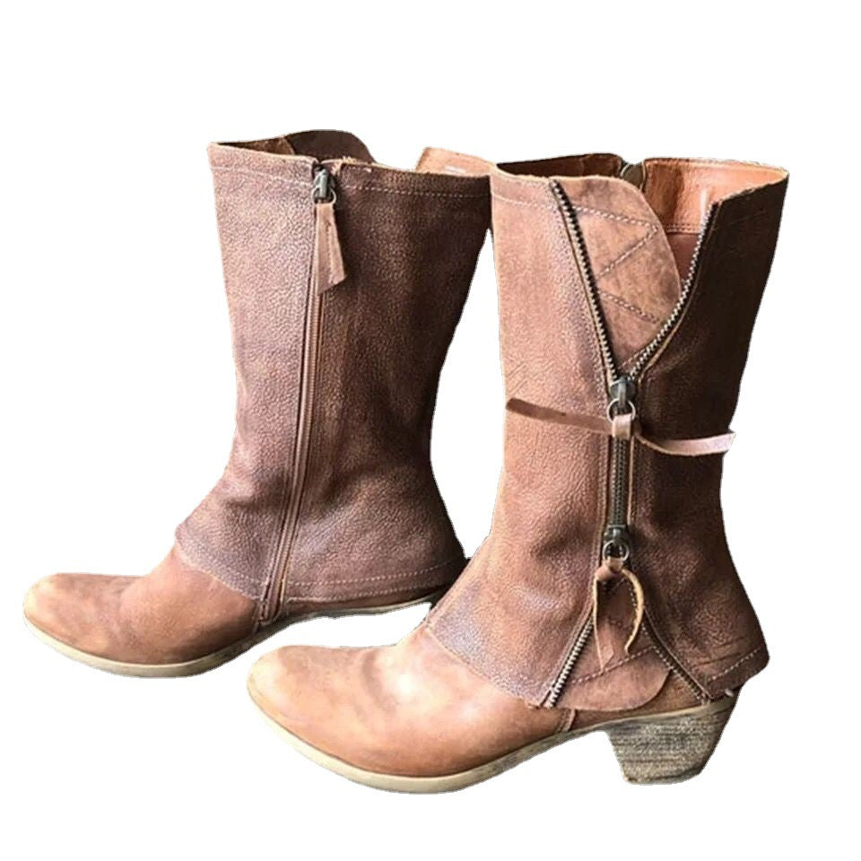 Chic Orthopedic Boots with Unique Design