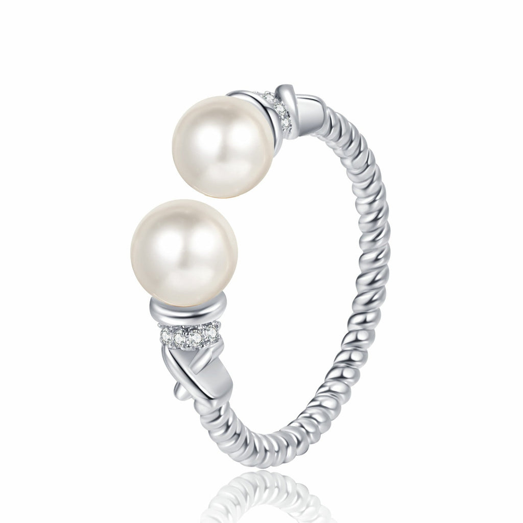 Delicate Artisan Pearl Set