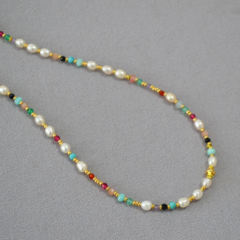 Vintage Handmade Pearl Necklace