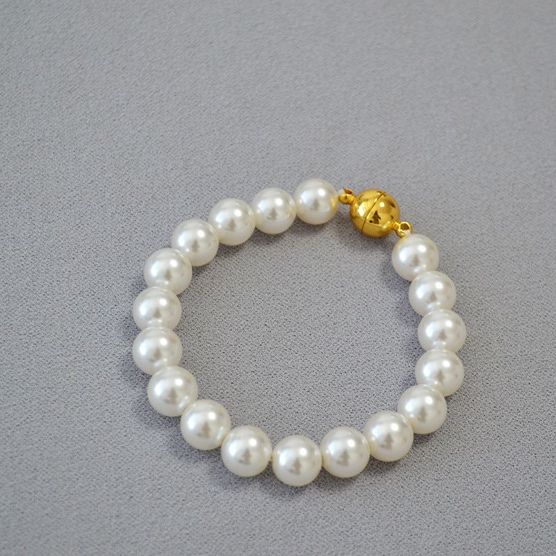 Delicate Artisan Pearl Necklace