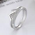 Beautiful Silver Ring with Unique Style