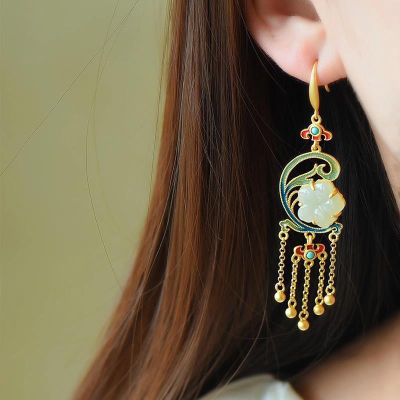 Delicate Artisan Silver Earring