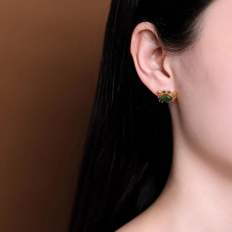 Delicate Artisan Silver Earring