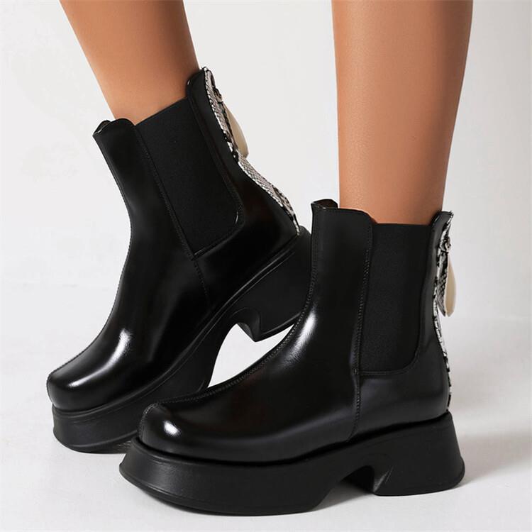 Classic Orthopedic Boots with Timeless Style