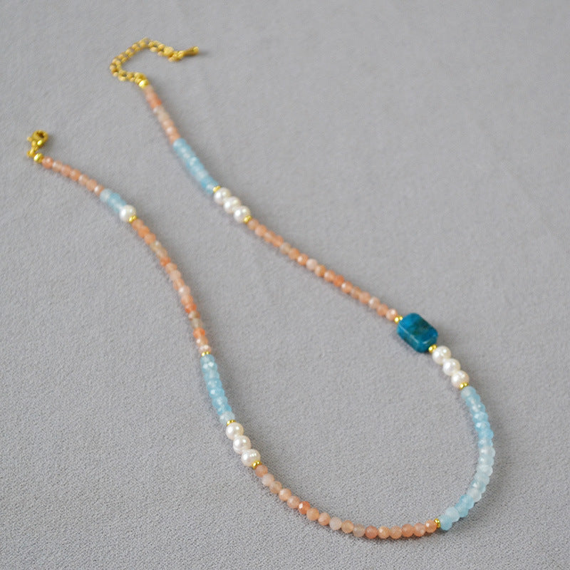 Delicate Artisan Pearl Necklace