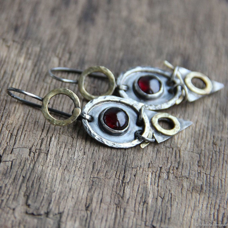 Delicate Artisan Silver Earring