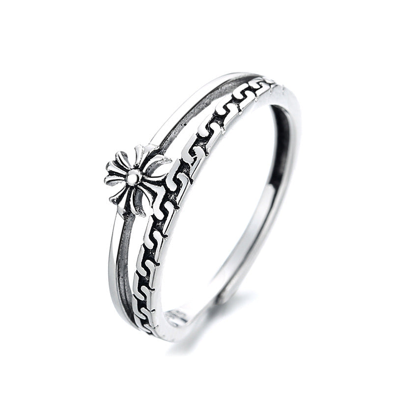Romantic Silver Ring for Special Moments