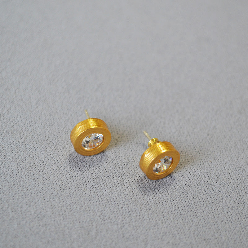 Vintage Handmade Silver Earring