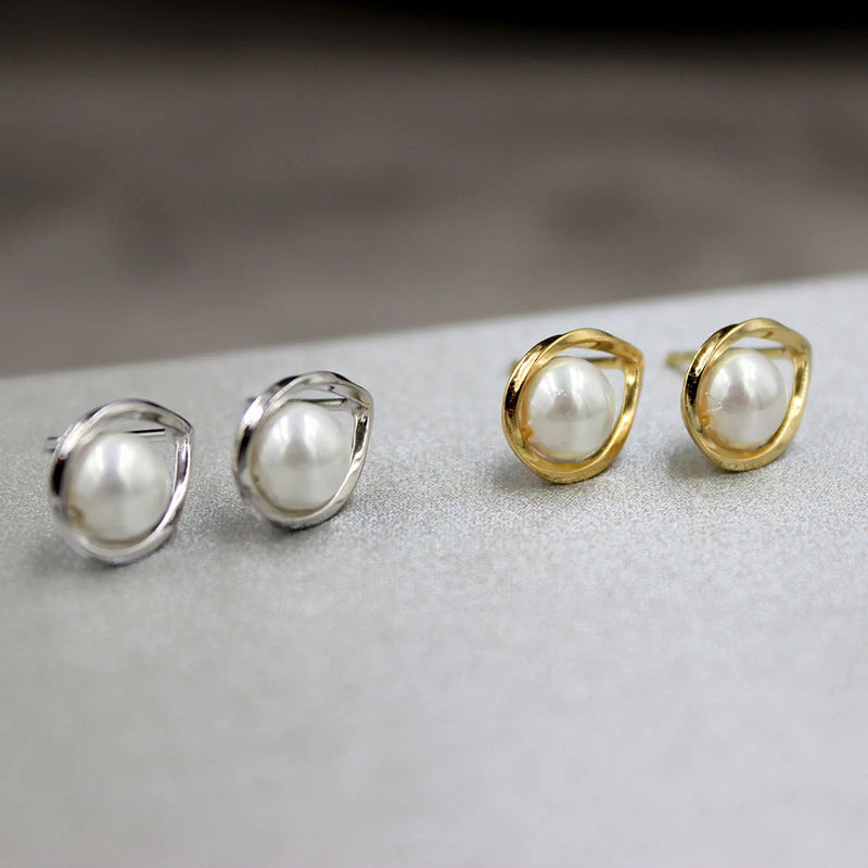 Vintage Handmade Pearl Earring