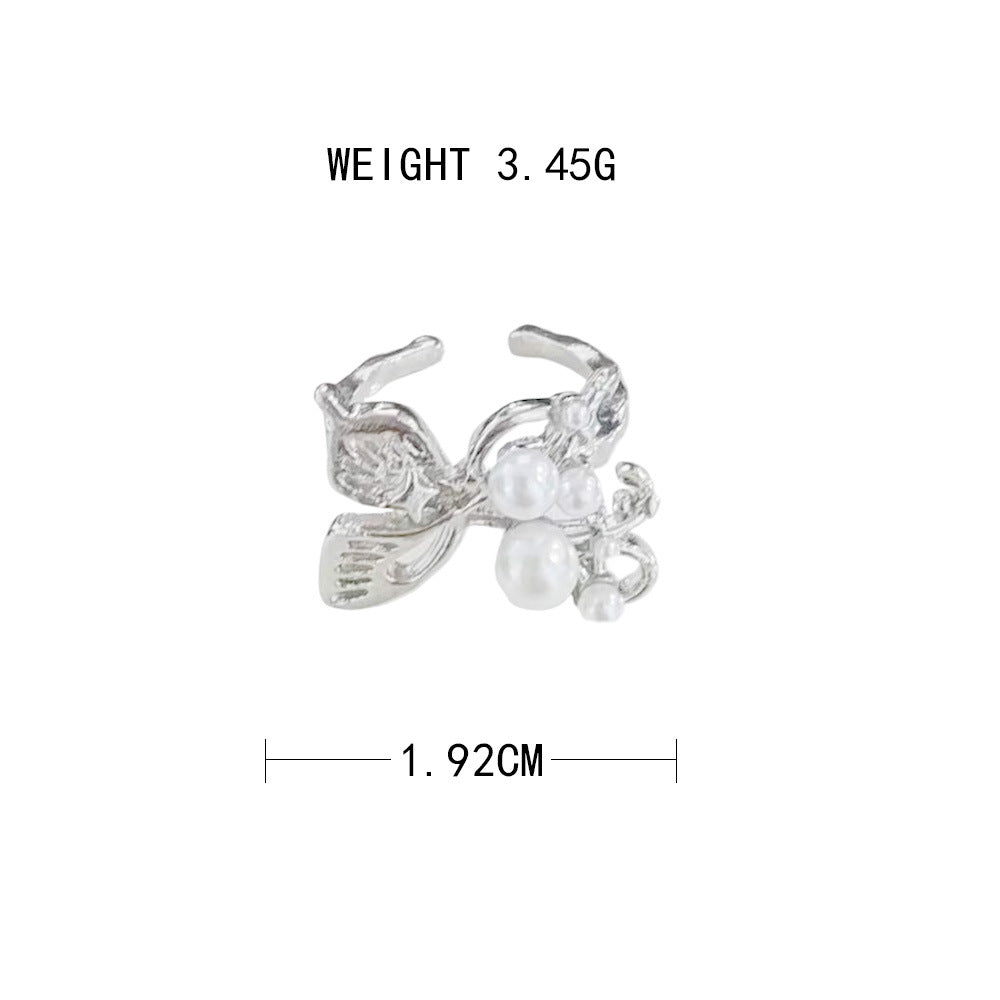 Romantic Pearl Ring for Special Moments