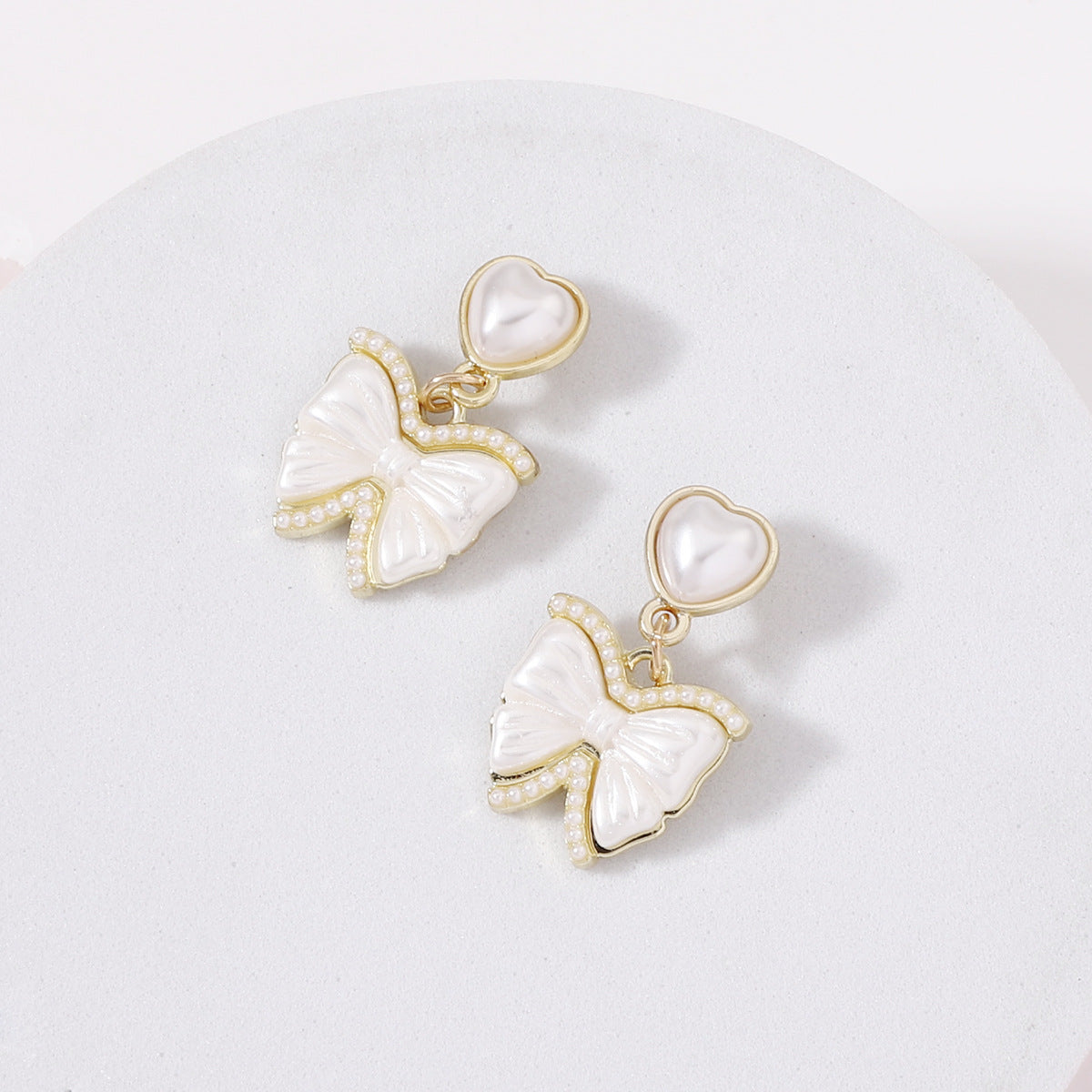 Delicate Artisan Gold Earring