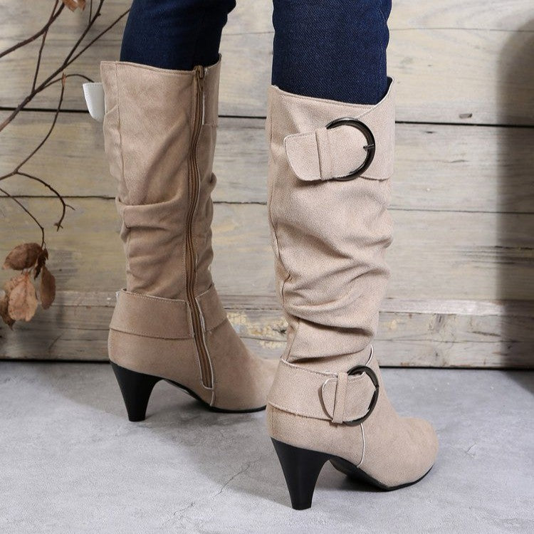 Chic Orthopedic Boots with Unique Design