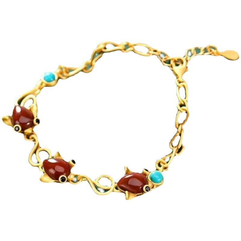 Delicate Artisan Gold Bracelet