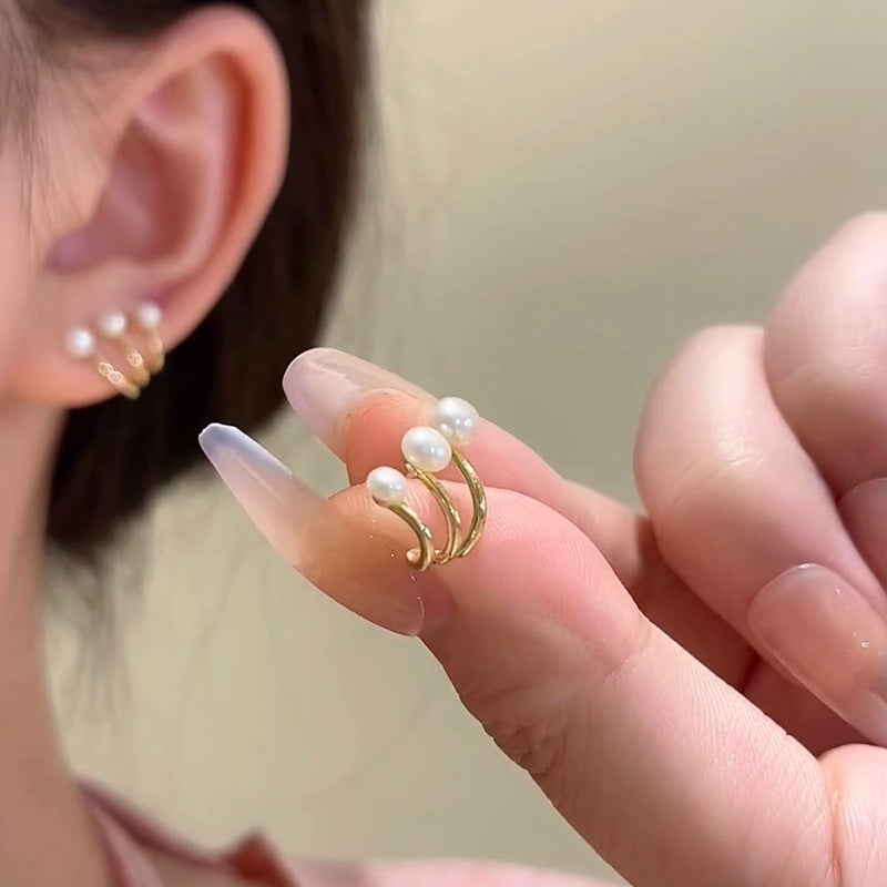 Romantic Pearl Earring for Special Moments
