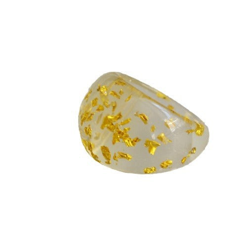 Delicate Artisan Gold Ring