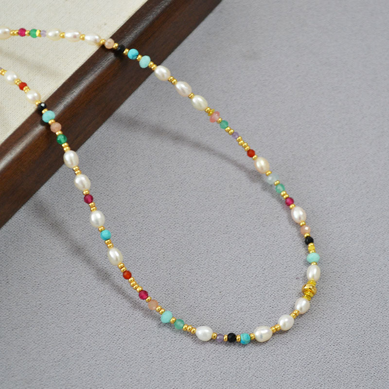 Vintage Handmade Pearl Necklace