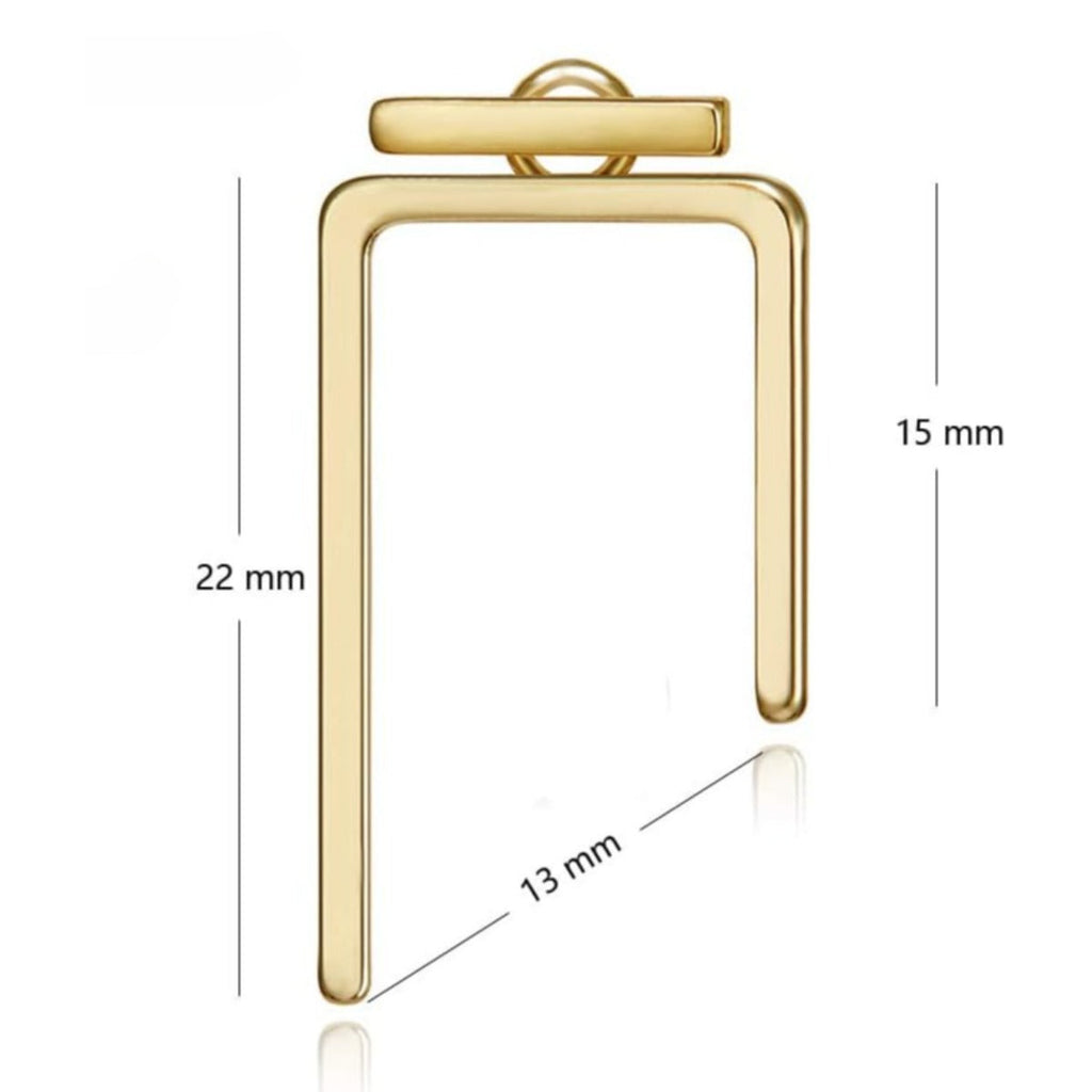 Romantic Gold Earring for Special Moments