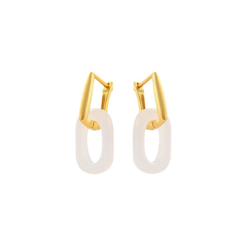 Beautiful Silver Earring with Unique Style