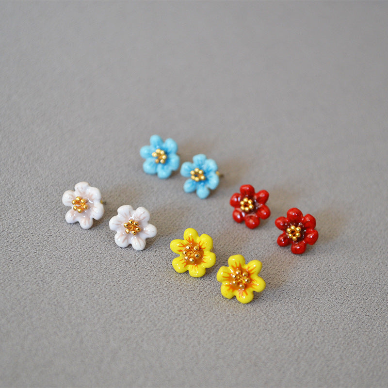 Vintage Handmade Silver Earring