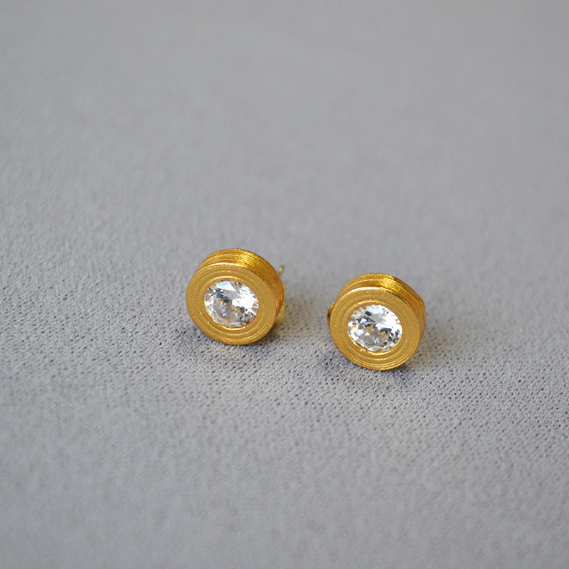 Vintage Handmade Silver Earring