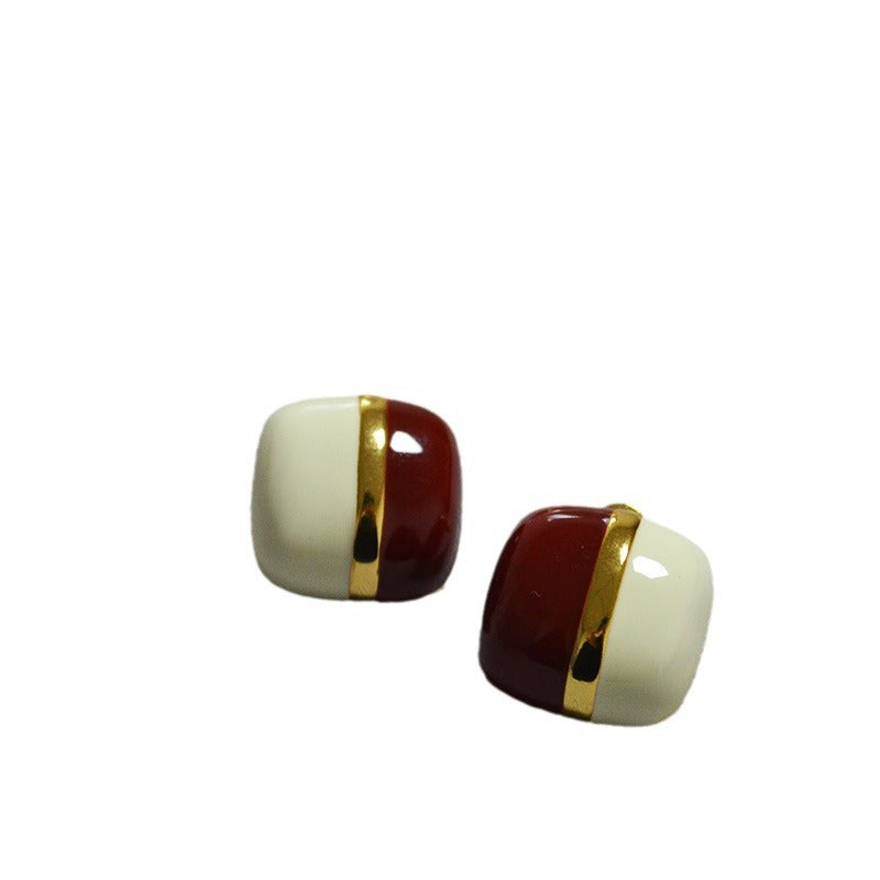Delicate Artisan Gold Earring