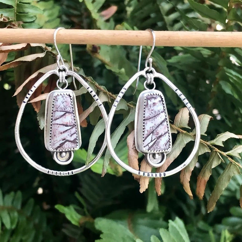 Delicate Artisan Silver Earring