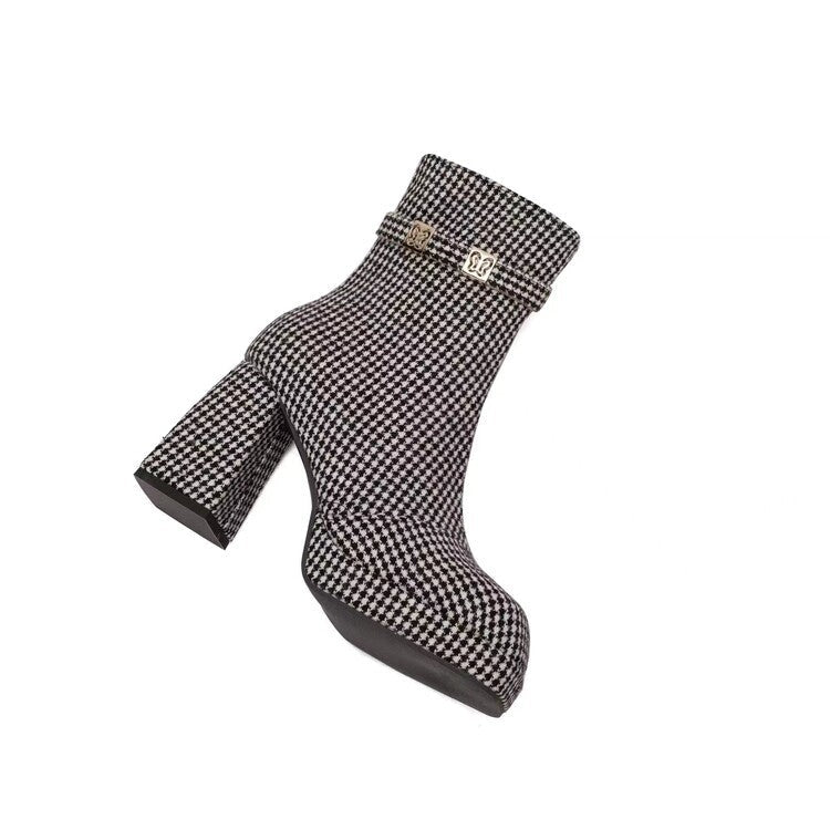 Classic Orthopedic Boots with Timeless Style