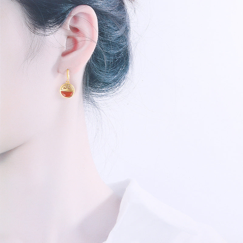 Beautiful Gold Earring with Unique Style