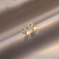 Delicate Artisan Pearl Earring