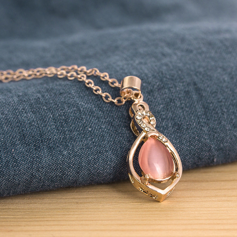 Vintage Handmade Gold Necklace