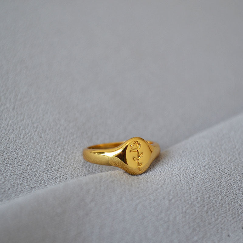 Charming Gold Ring for Any Occasion