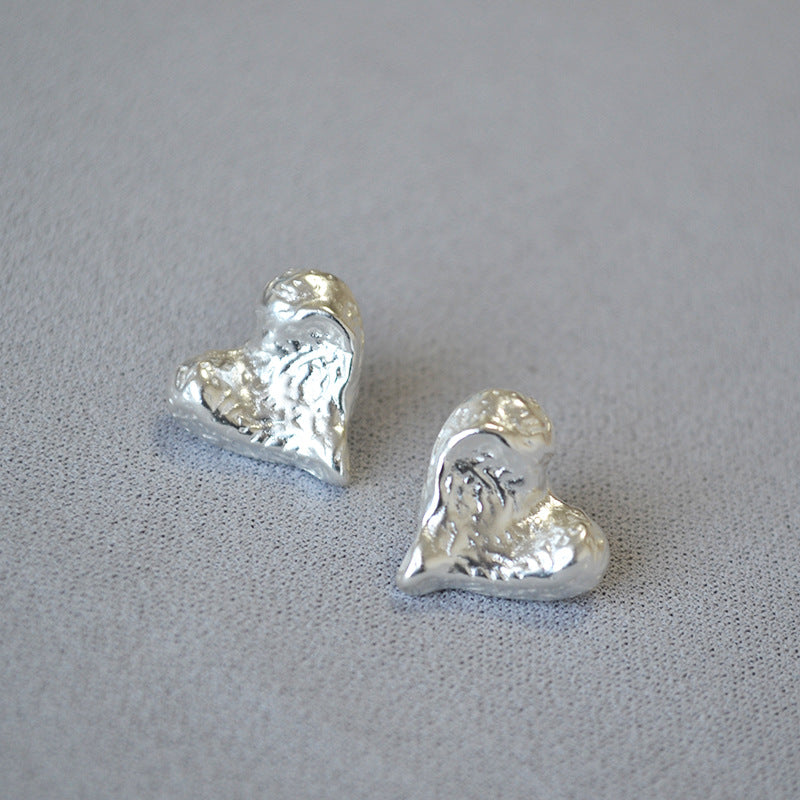 Vintage Handmade Gold Earring