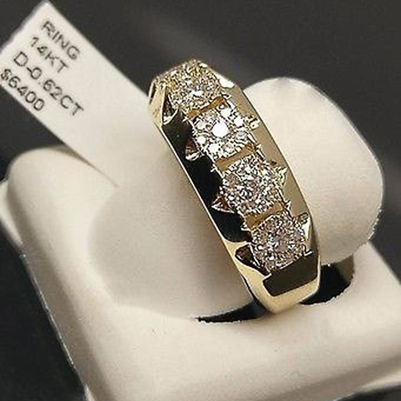 Delicate Artisan Gold Ring