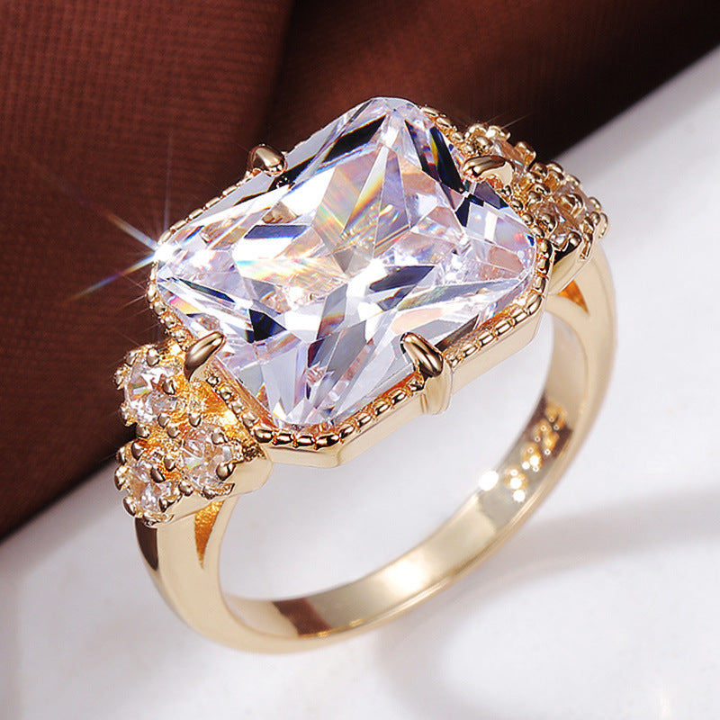 Romantic Gold Ring for Special Moments
