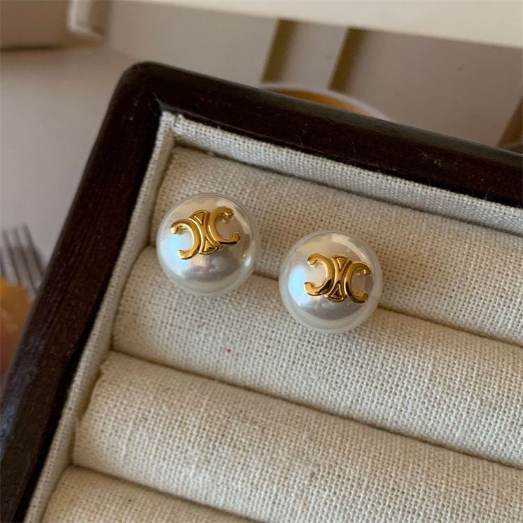 Vintage Handmade Pearl Earring