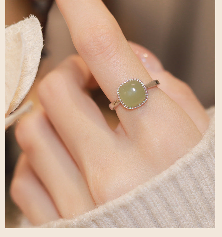 Romantic Silver Ring for Special Moments