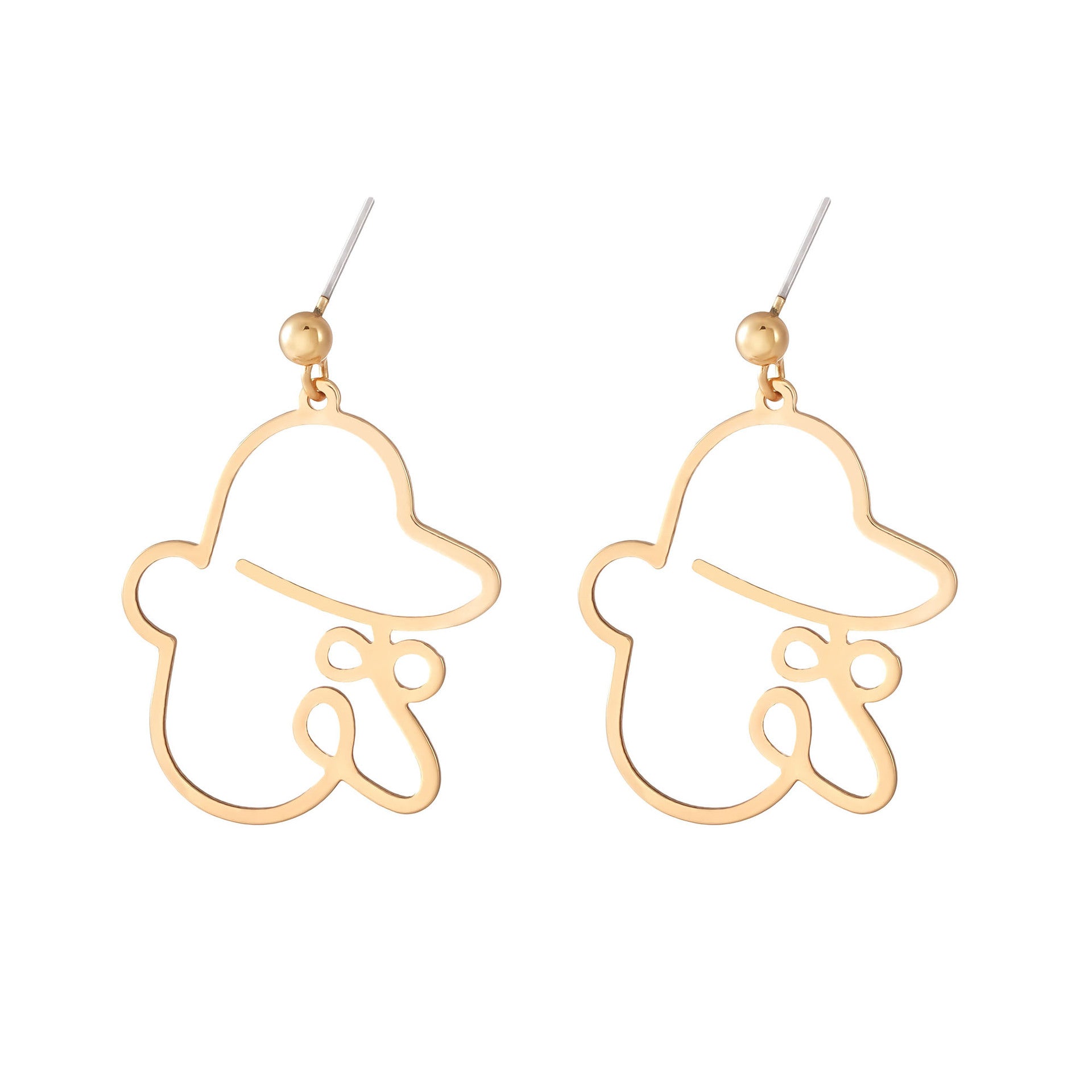Beautiful Gold Earring with Unique Style
