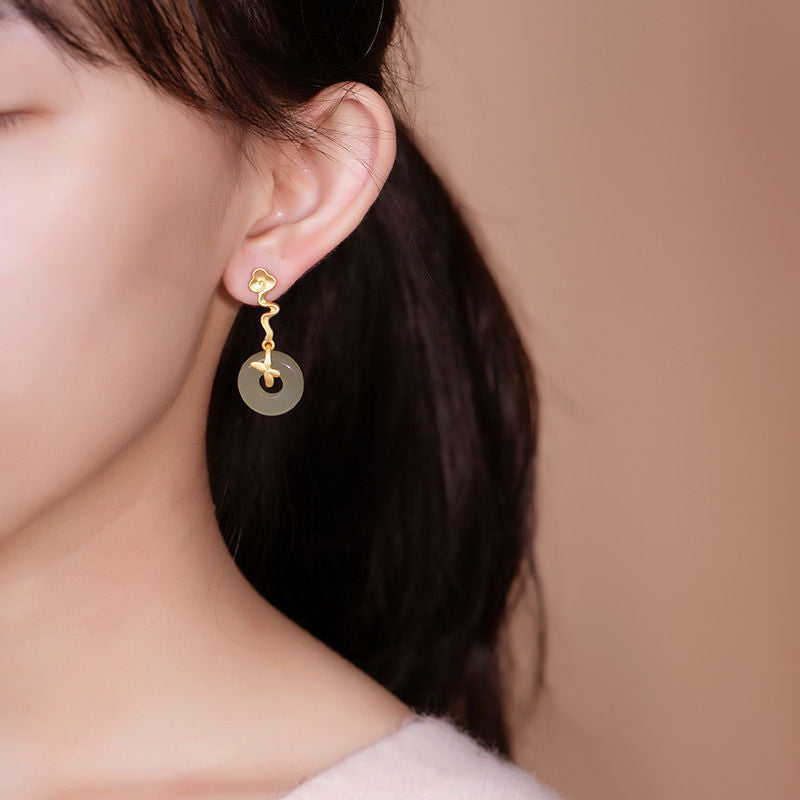 Classic Silver Earring with Timeless Appeal