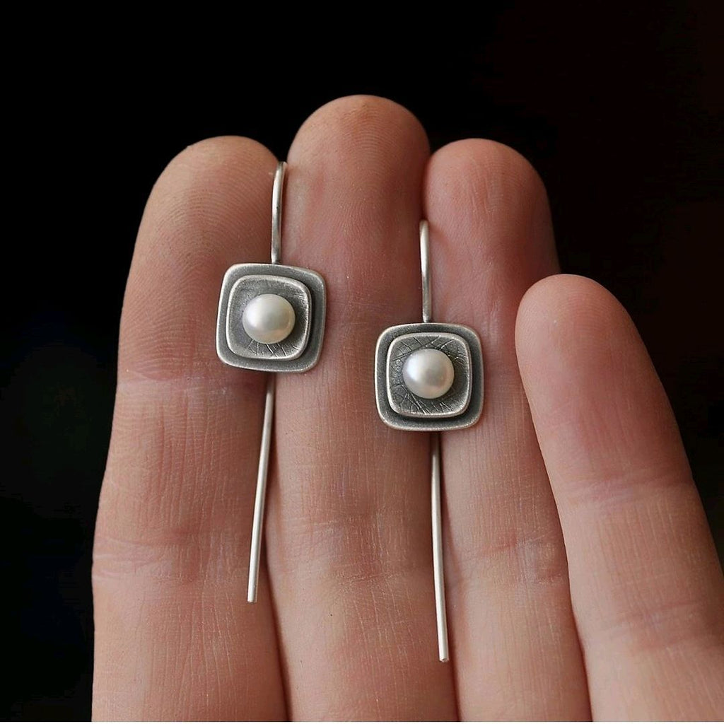 Vintage Handmade Pearl Earring
