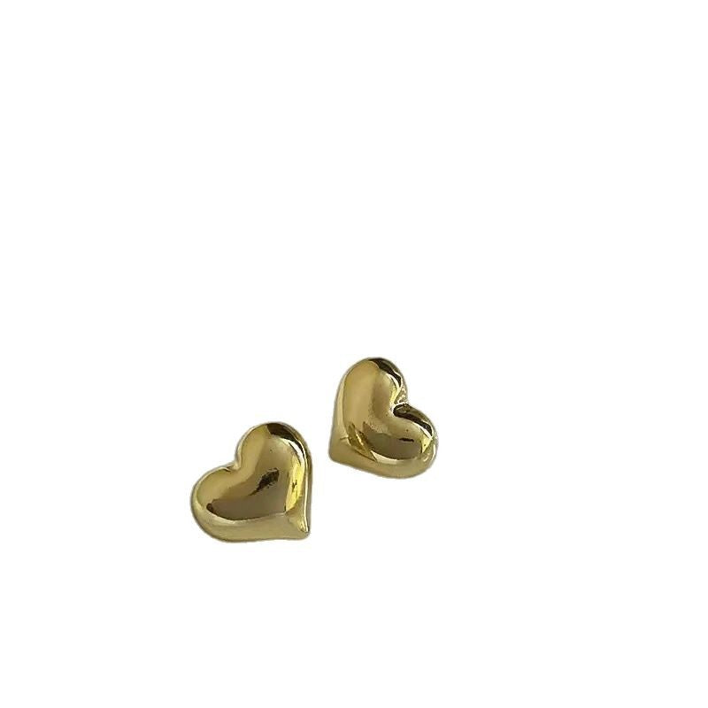 Vintage Handmade Gold Earring