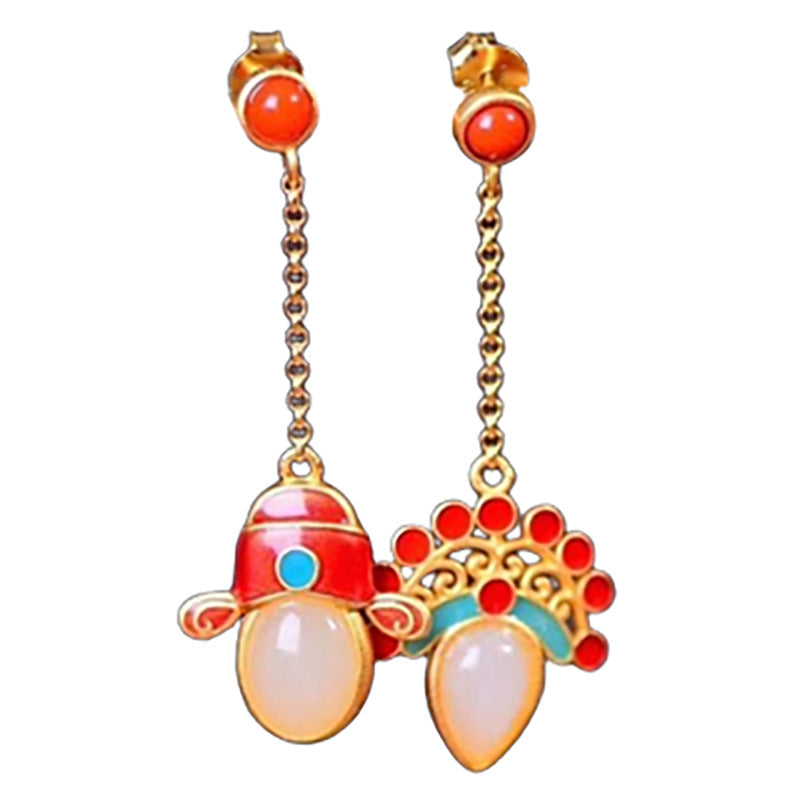 Delicate Artisan Silver Earring