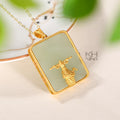 Classic Gold Pendant with Timeless Appeal