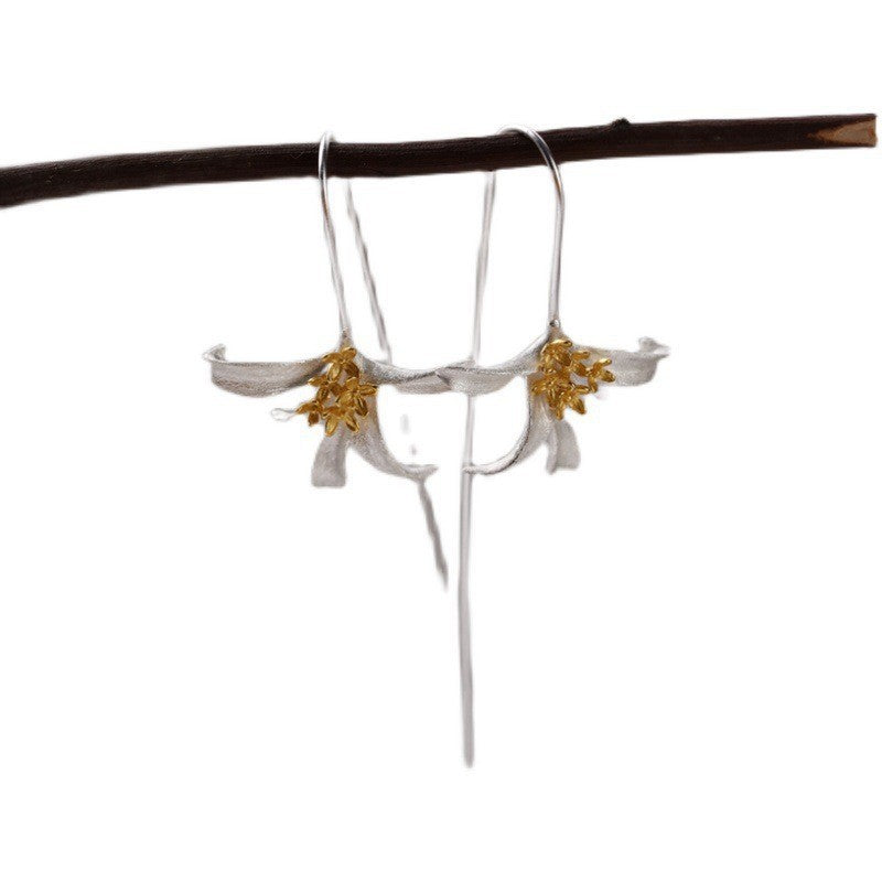 Beautiful Silver Earring with Unique Style