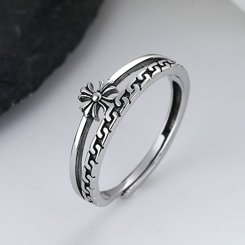 Romantic Silver Ring for Special Moments