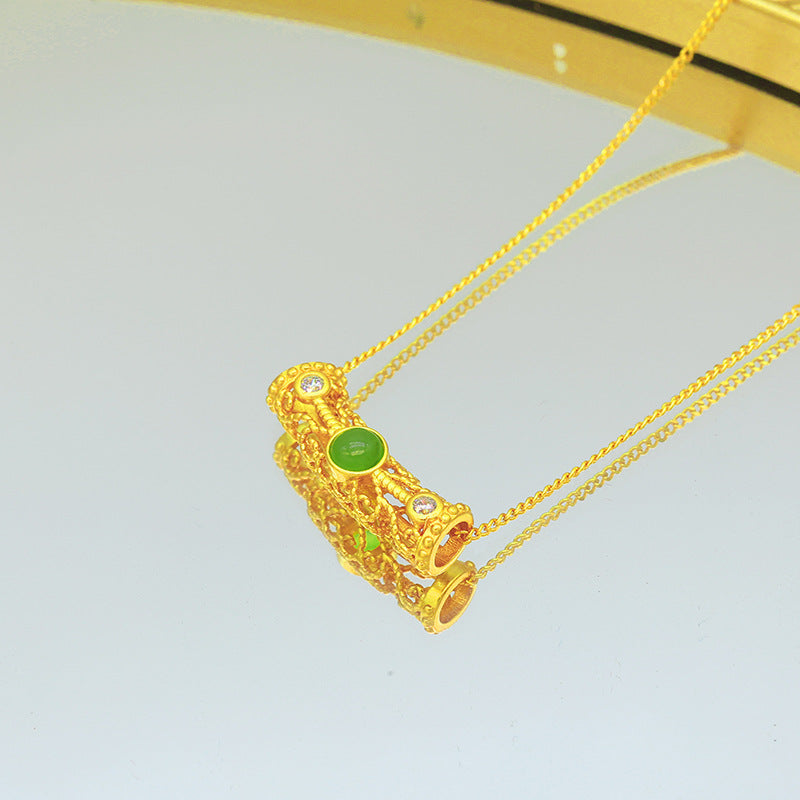 Romantic Silver Necklace for Special Moments
