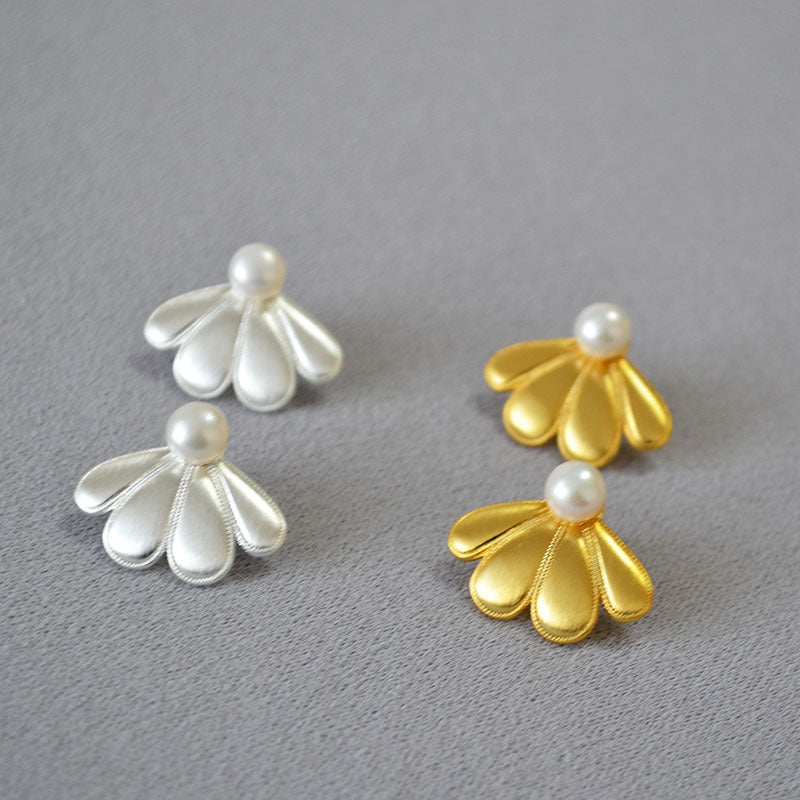 Vintage Handmade Silver Earring