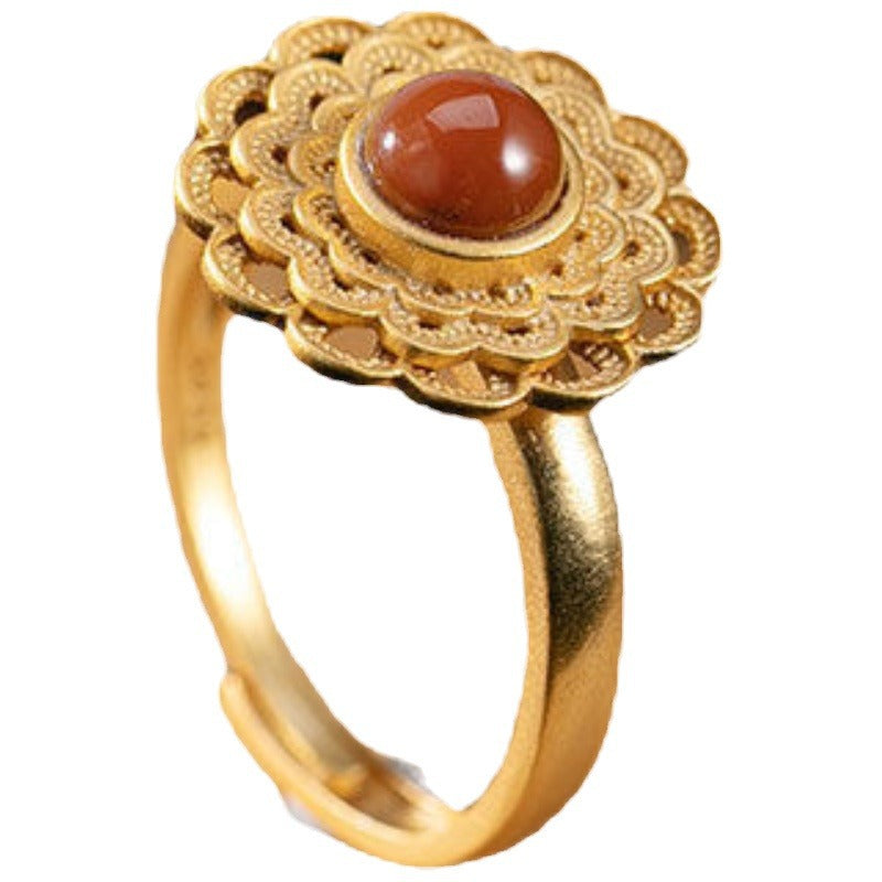 Delicate Artisan Silver Ring